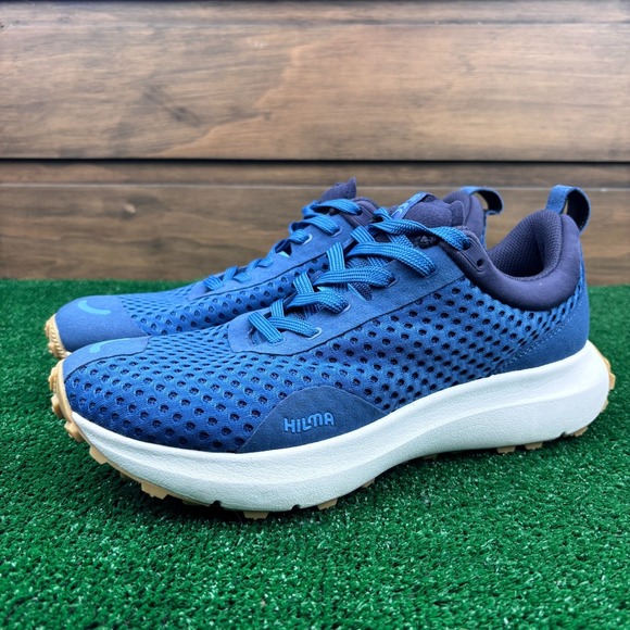 Hilma The Everywhere Fit Two Running Shoes Women's US 9.5 Blue Mesh Wide Toe - Picture 1 of 16